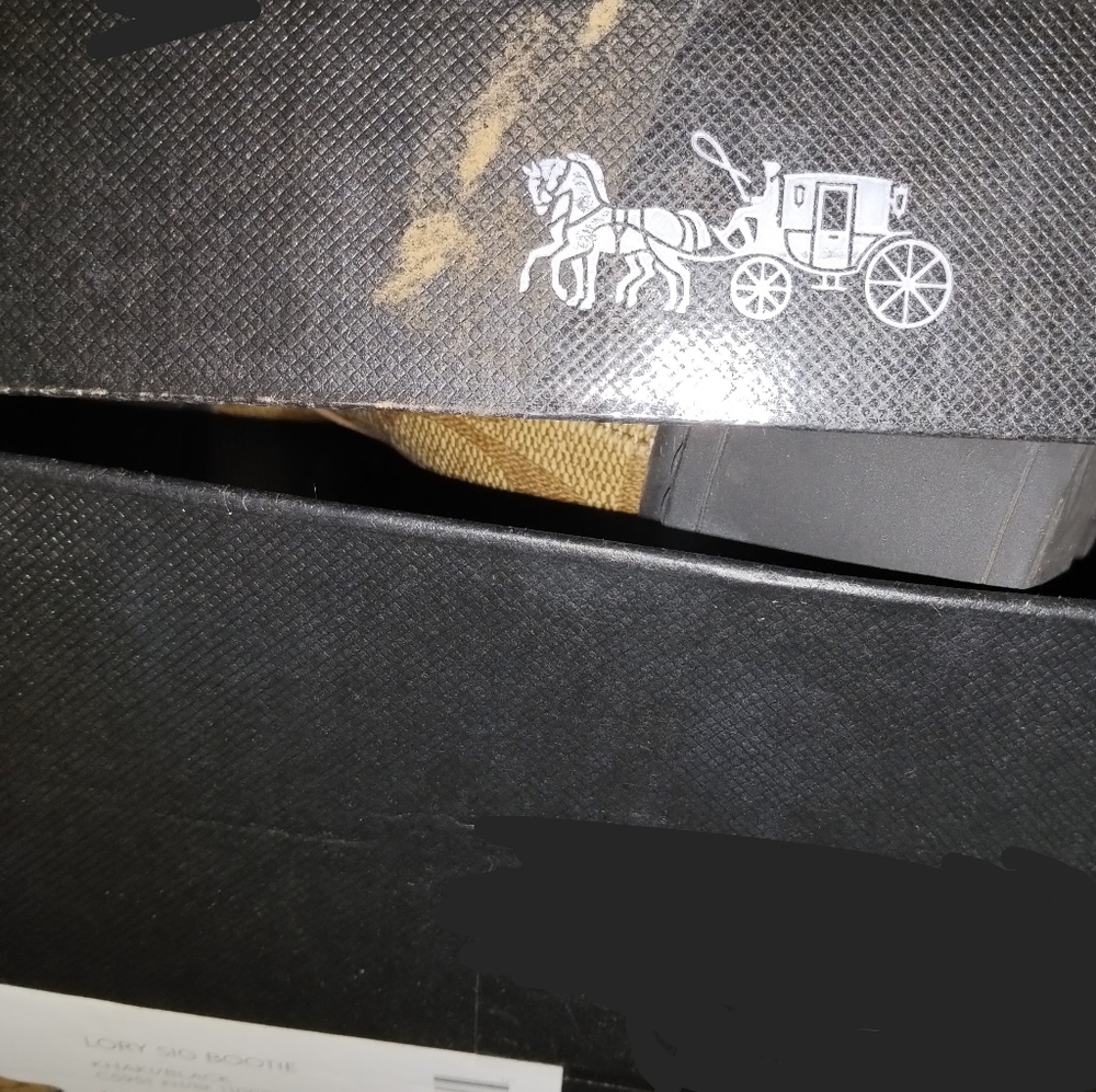 Coach Lory Sig Bootie w/ original box - Picture 4 of 5